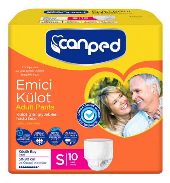 Canped Small Emici Külot 10 Adet