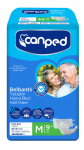 Canped Tekstil Yüzeyli Medium Belbantlı Yetişkin Bezi 9 Adet resim