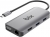 Bix BX17HB Type-C to Ethernet HDMI PD USB 3.2 MicroSD SD VGA Dönüştürücü