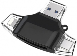 Daytona HC06 Lightning USB Type-C Micro to SD TF Dönüştürücü