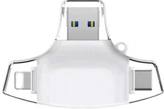 Daytona HC06 Lightning USB Type-C Micro to SD TF Dönüştürücü