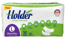 Holder Large Belbantlı Yetişkin Bezi 30 Adet resim