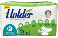 Holder Medium Belbantlı Yetişkin Bezi 30 Adet resim