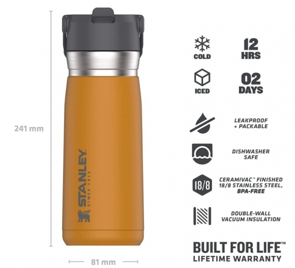 Stanley Go Flip Straw IceFlow Termos