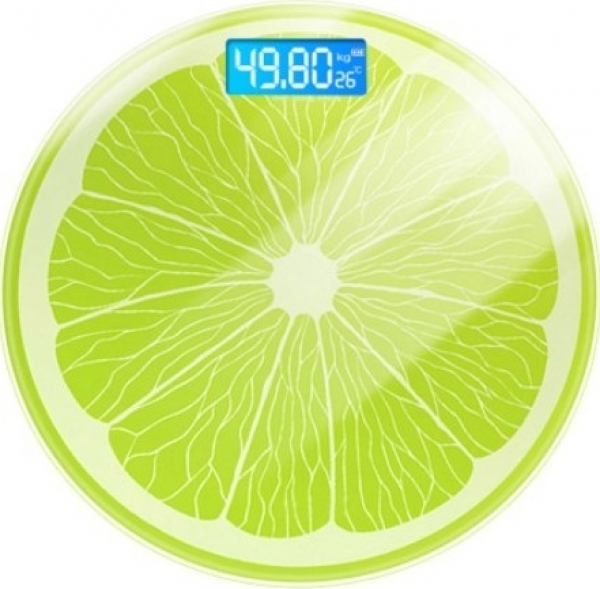 Mastek QR1603 Limon Desenli Dijital Banyo Tartısı