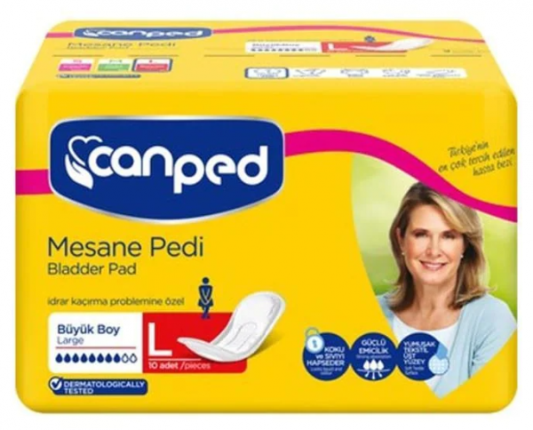 Canped Yoğun Large Mesane Pedi 20 Adet
