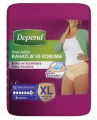 Depend XLarge Kadın Emici Külot 9 Adet Hasta Bezi