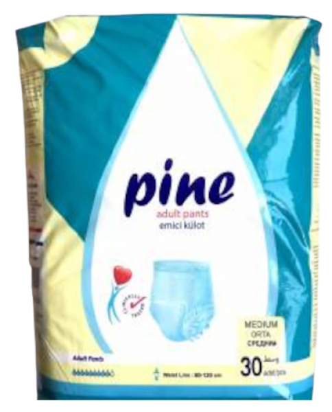 Pine Medium Emici Külot 30 Adet