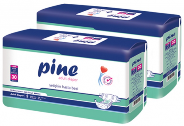 Pine Large Belbantlı Yetişkin Bezi 30 Adet