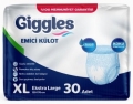 Giggles XLarge Emici Külot 30 Adet Hasta Bezi