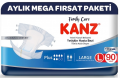 Kanz Large Belbantlı Yetişkin Bezi 90 Adet Hasta Bezi
