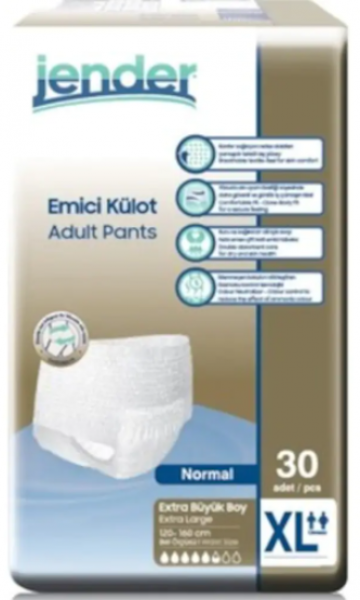 Jender XLarge Emici Külot 30 Adet