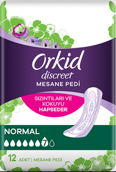 Orkid Discreet Normal Mesane Pedi 12 Adet