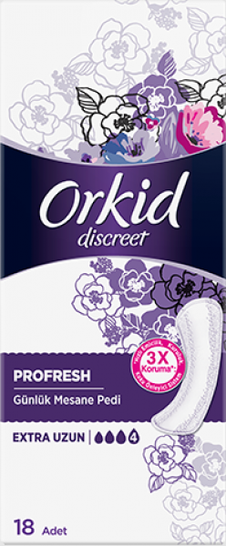 Orkid Discreet Profresh Extra Günlük Mesane Pedi 18 Adet