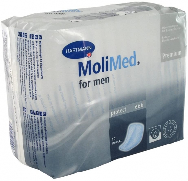 Hartmann Molimed For Men Protect Mesane Pedi 14 Adet