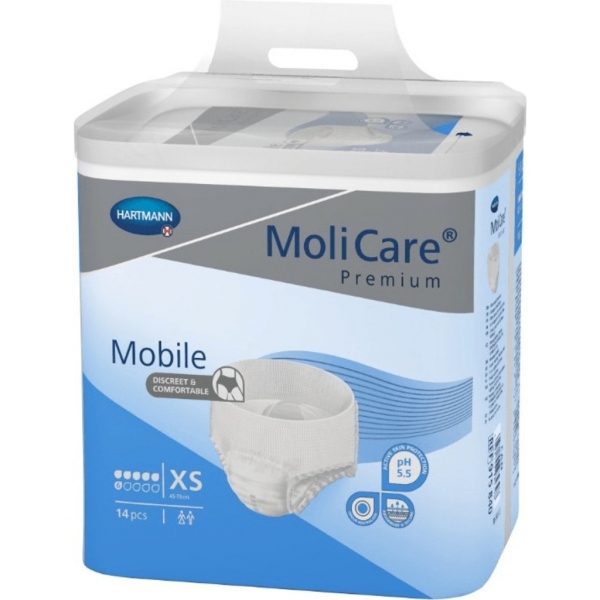 Hartmann Molicare Premium Mobile XSmall 6 Damla Emici Külot 14 Adet