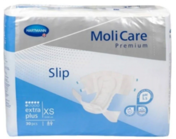 Hartmann Molicare Premium Extra Plus XSmall Belbantlı Yetişkin Bezi 30 Adet