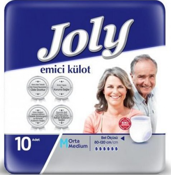 Joly Medium Emici Külot 10 Adet