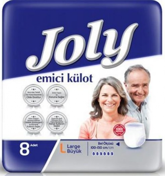 Joly Large Emici Külot 8 Adet