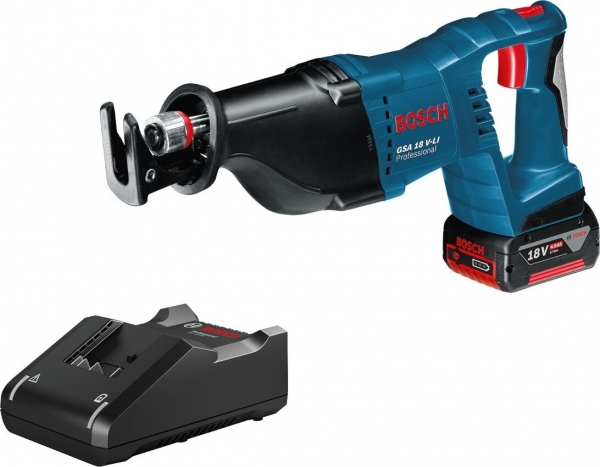 Bosch GSA 18V-LI Professional (1x4.0Ah) Tilki Kuyruğu (Akü Dahil / 4 Ah)