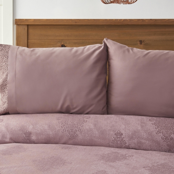 Karaca Home Laurel 220x230 cm (Gül Kurusu)