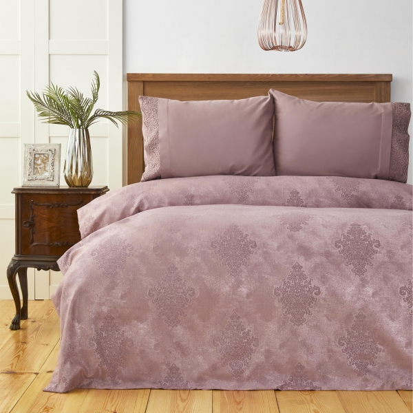Karaca Home Laurel 220x230 cm (Gül Kurusu)