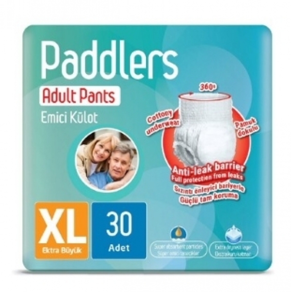 Paddlers XLarge Emici Külot 30 Adet