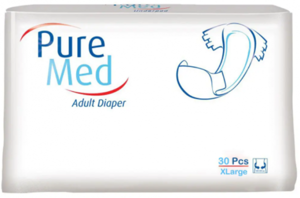 PureMed XLarge Belbantlı Yetişkin Bezi 30 Adet