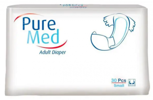 PureMed Small Belbantlı Yetişkin Bezi 30 Adet