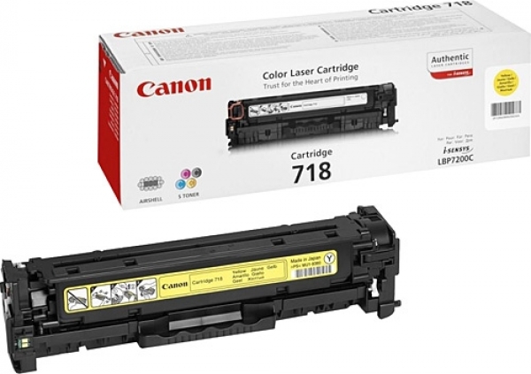 Canon CRG-718Y Toner (Sarı)