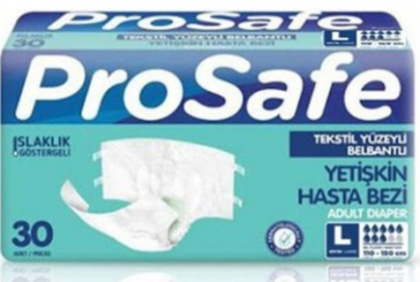 ProSafe Large Belbantlı Yetişkin Bezi 30 Adet