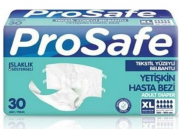 ProSafe XLarge Belbantlı Yetişkin Bezi 30 Adet