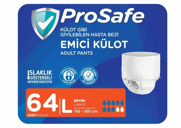 ProSafe Large Emici Külot 64 Adet