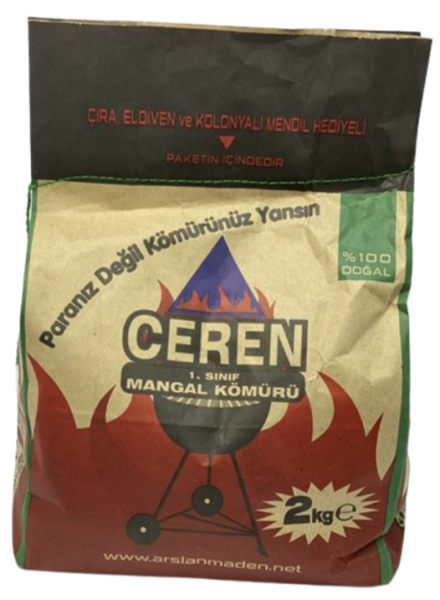 Ceren Meşe Mangal Kömürü 2 kg