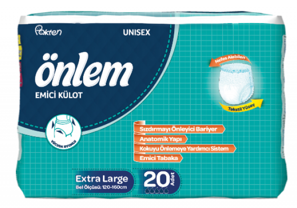 Önlem XLarge Emici Külot 20 Adet