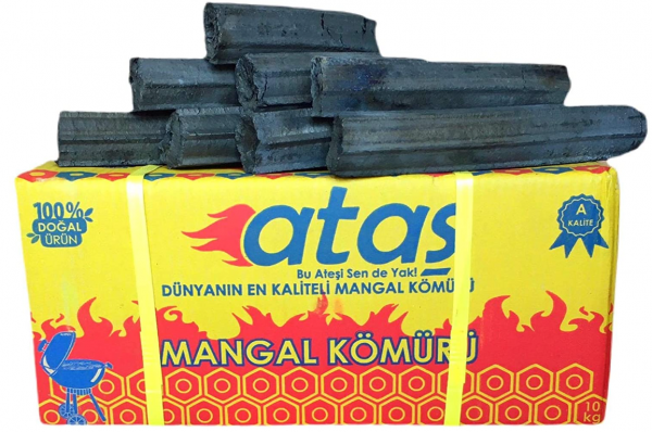 Ataş Briket Mangal Kömürü 10 kg