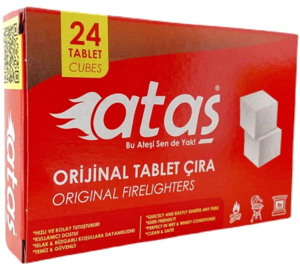 Ataş Orijinal Tablet Çıra 24 Adet