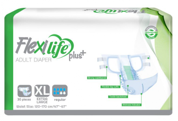Flexilife Plus XLarge Belbantlı Yetişkin Bezi 30 Adet