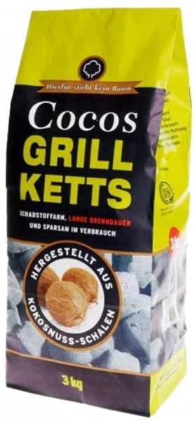 Feuer & Flamme Cocos Briket Mangal Kömürü 3 kg