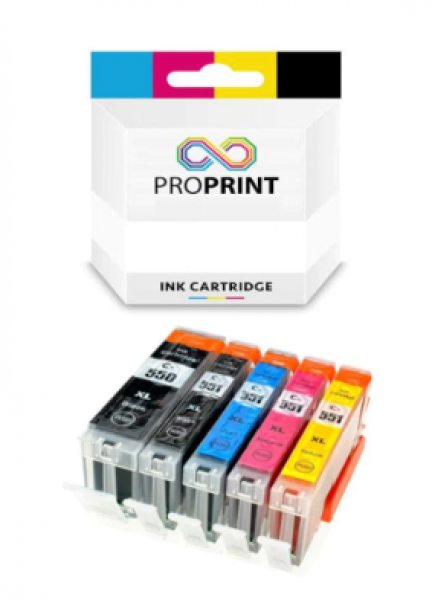 Proprint CLI-551XL Muadil Kartuş (Siyah / Sarı / Mavi / Kırmızı)