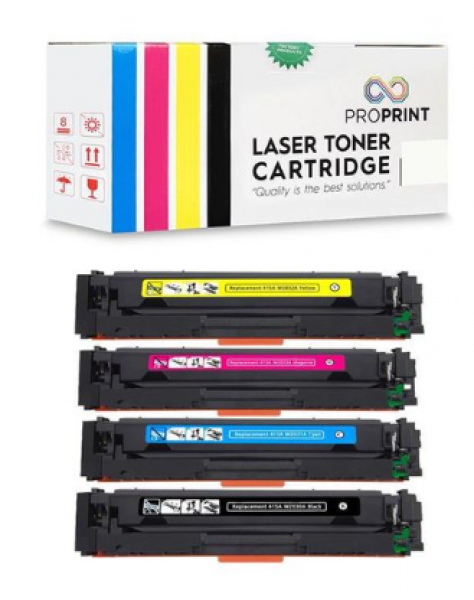 Proprint 415X Muadil Toner (Siyah / Sarı / Mavi / Kırmızı)