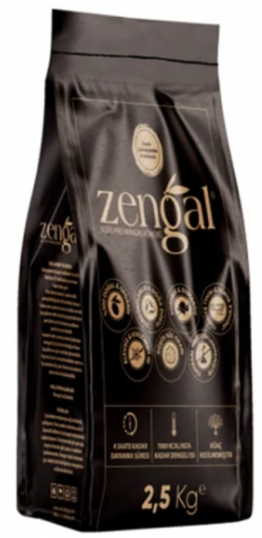 Zengal Sosis Pres Briket Mangal Kömürü 2.5 kg