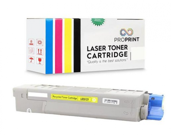 Proprint C612 Muadil Toner (Sarı)