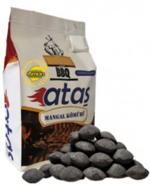 Ataş Limon Briket Mangal Kömürü 4 kg