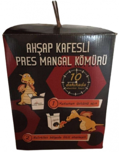 Ceyhunlar Fitilli Kafes Mangal Kömürü 2 kg