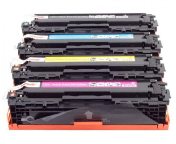Ekoset CRG-054 Muadil Toner (Siyah / Sarı / Mavi / Kırmızı)