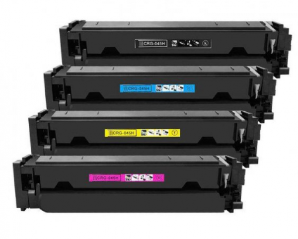 Ekoset CRG-045 Muadil Toner (Siyah / Sarı / Mavi / Kırmızı)