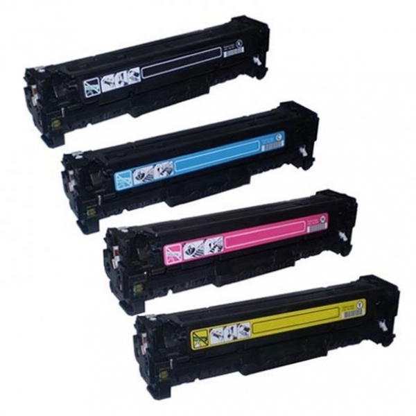 Ekoset CRG-718 Muadil Toner (Siyah / Sarı / Mavi / Kırmızı)