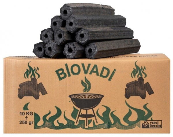 Bio Vadi Press Briket Taş Fırın Mangal Kömürü 10 kg