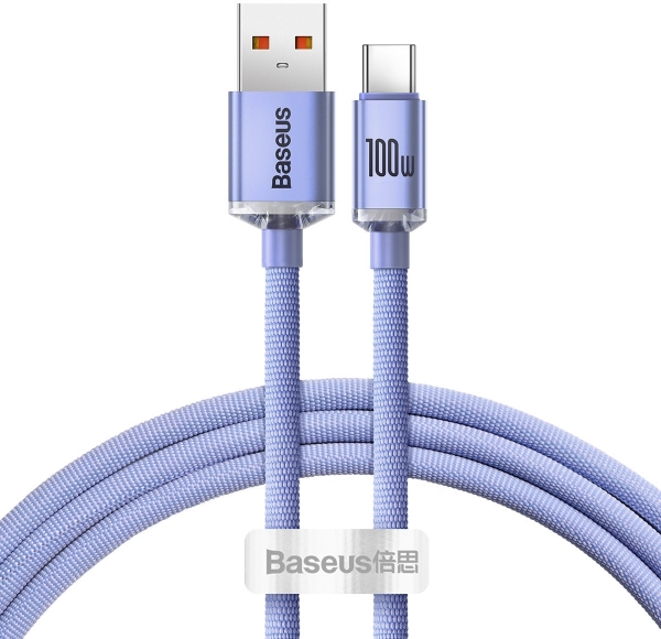 Baseus Crystal Shine 100W Şarj Kablosu (1.2 m)